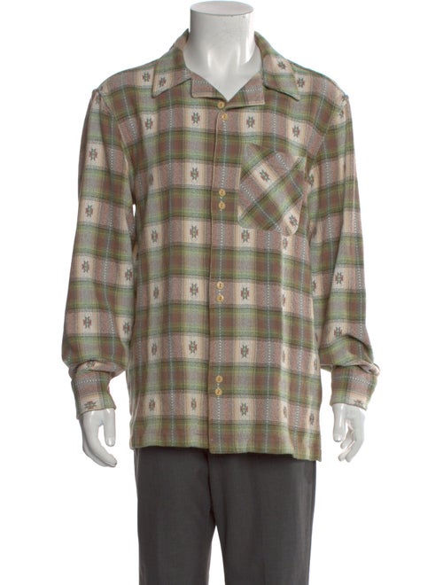 Aimé Leon Dore Plaid Print Long Sleeve Shirt