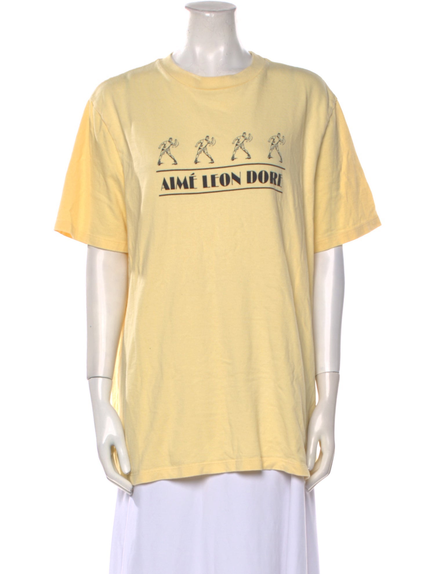 Aimé Leon Dore Graphic Print Crew Neck T-Shirt