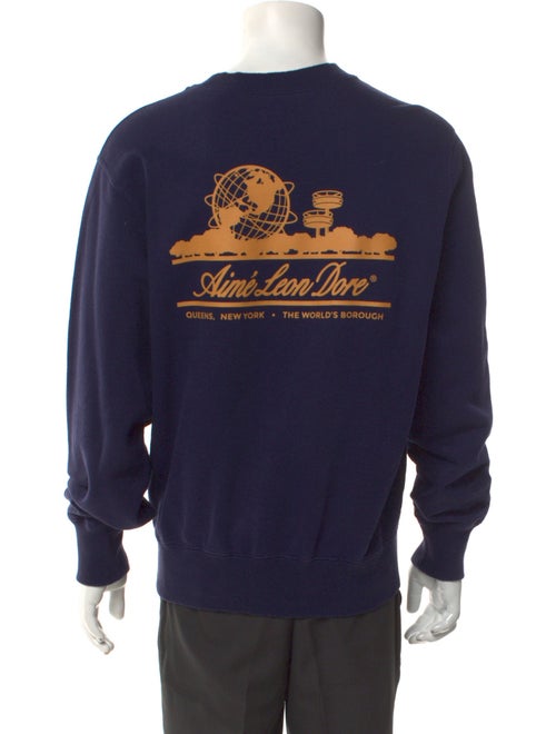 Aimé Leon Dore Graphic Print Crew Neck Sweatshirt