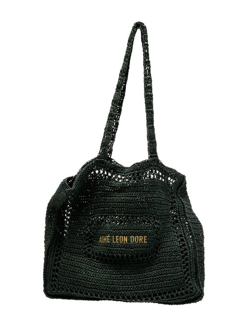 Aimé Leon Dore Raffia Tote
