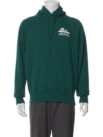 Aimé Leon Dore Graphic Print Mock Neck Hoodie