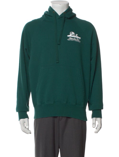 Aimé Leon Dore Graphic Print Mock Neck Hoodie