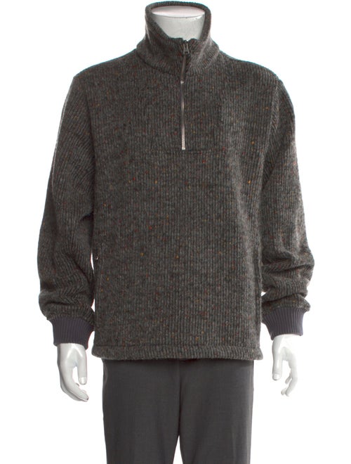 Aimé Leon Dore Mock Neck Long Sleeve Cardigan