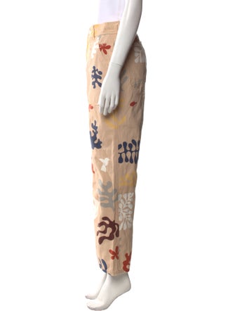 Aimé Leon Dore Floral Print Straight Leg Pants