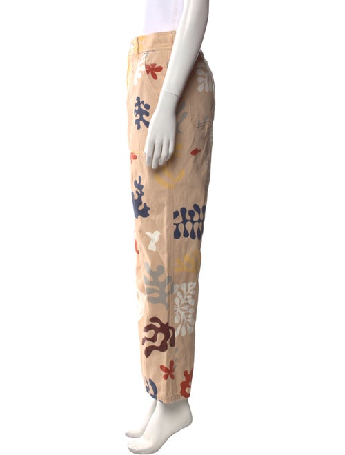Aimé Leon Dore Floral Print Straight Leg Pants