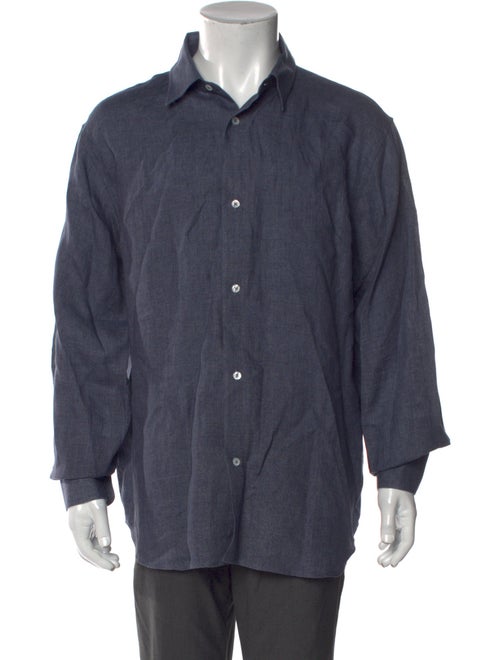 Aimé Leon Dore Linen Long Sleeve Dress Shirt