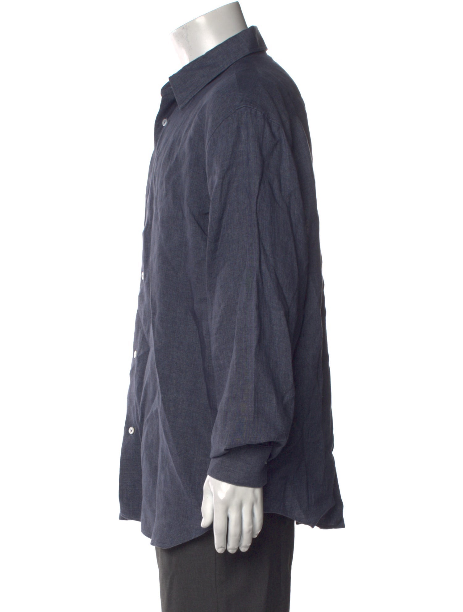 Aimé Leon Dore Linen Long Sleeve Dress Shirt