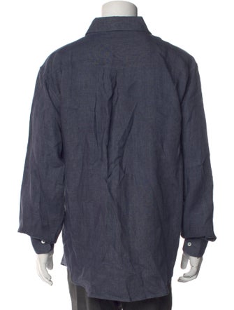 Aimé Leon Dore Linen Long Sleeve Dress Shirt