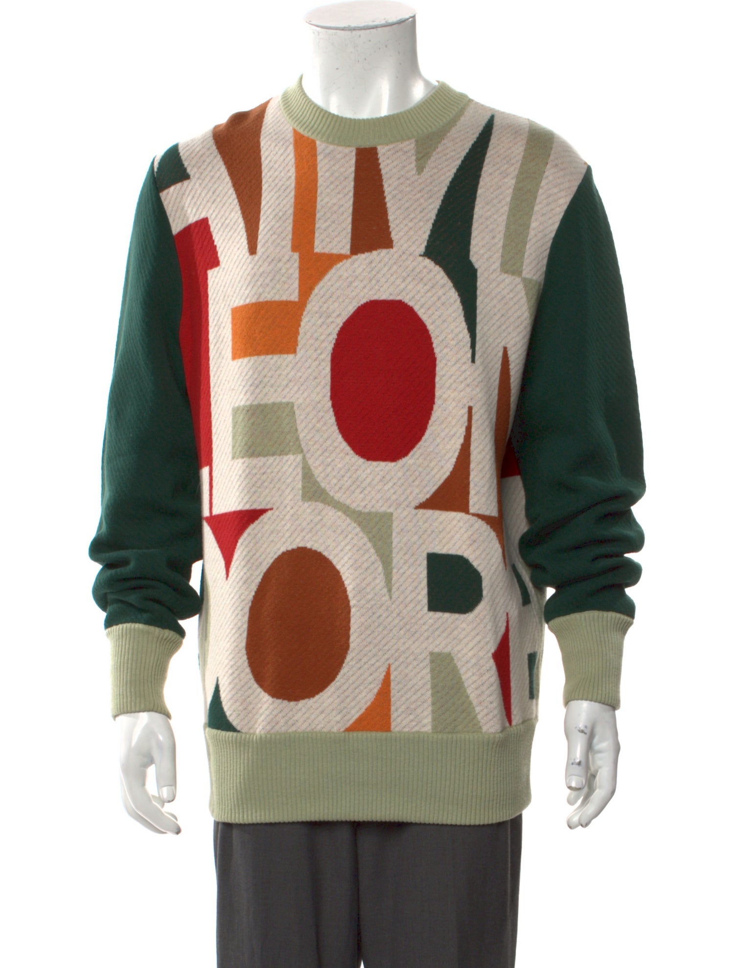 Aimé Leon Dore Printed Crew Neck Pullover