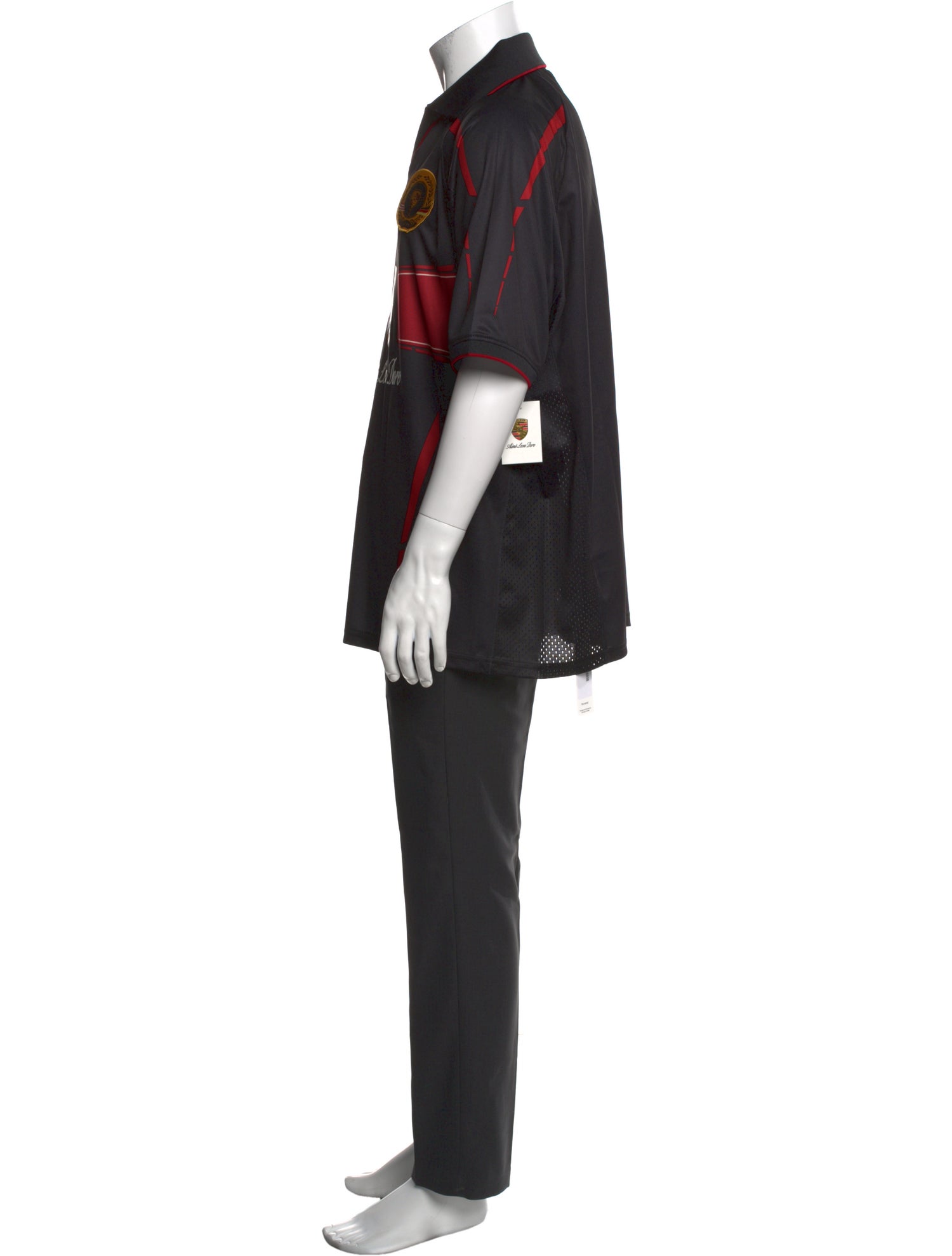 Aimé Leon Dore Graphic Print Collar T-Shirt w/ Tags