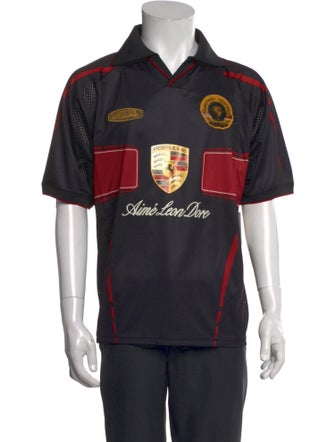 Aimé Leon Dore Printed V-Neck T-Shirt