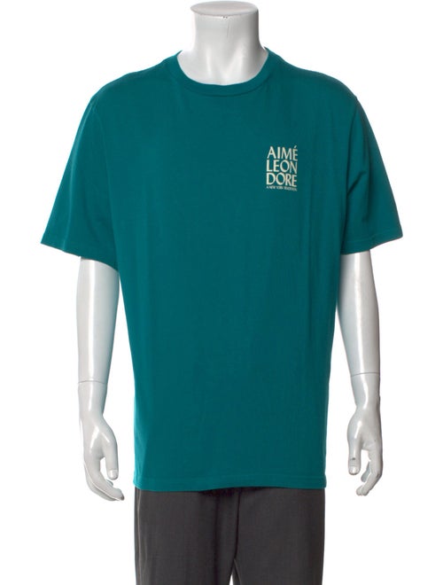 Aimé Leon Dore Graphic Print Crew Neck T-Shirt