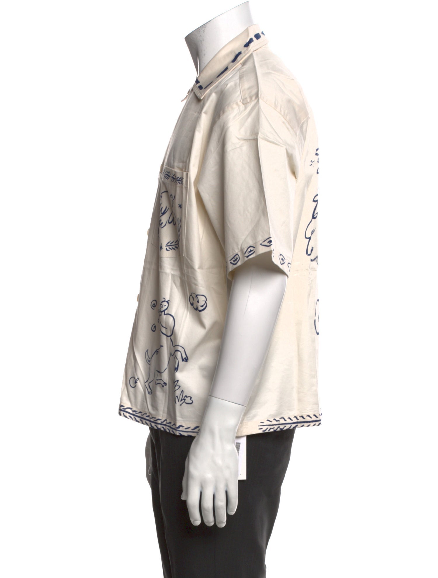 Aimé Leon Dore Graphic Print Short Sleeve Shirt w/ Tags