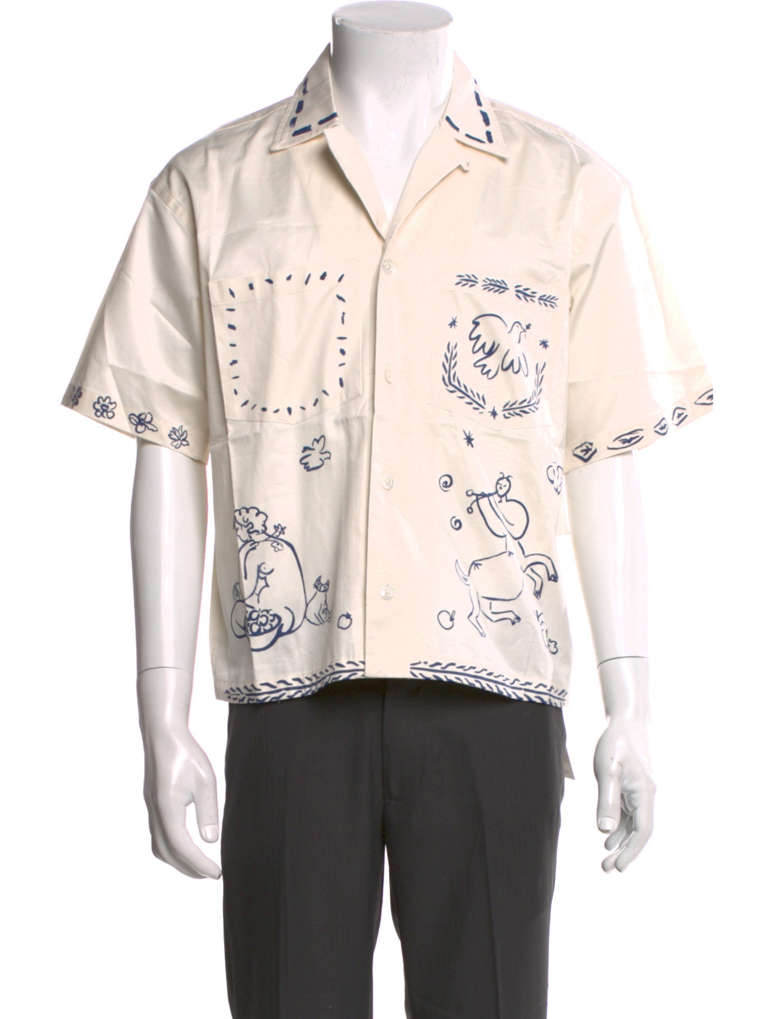 Aimé Leon Dore Printed Short Sleeve Shirt w/ Tags