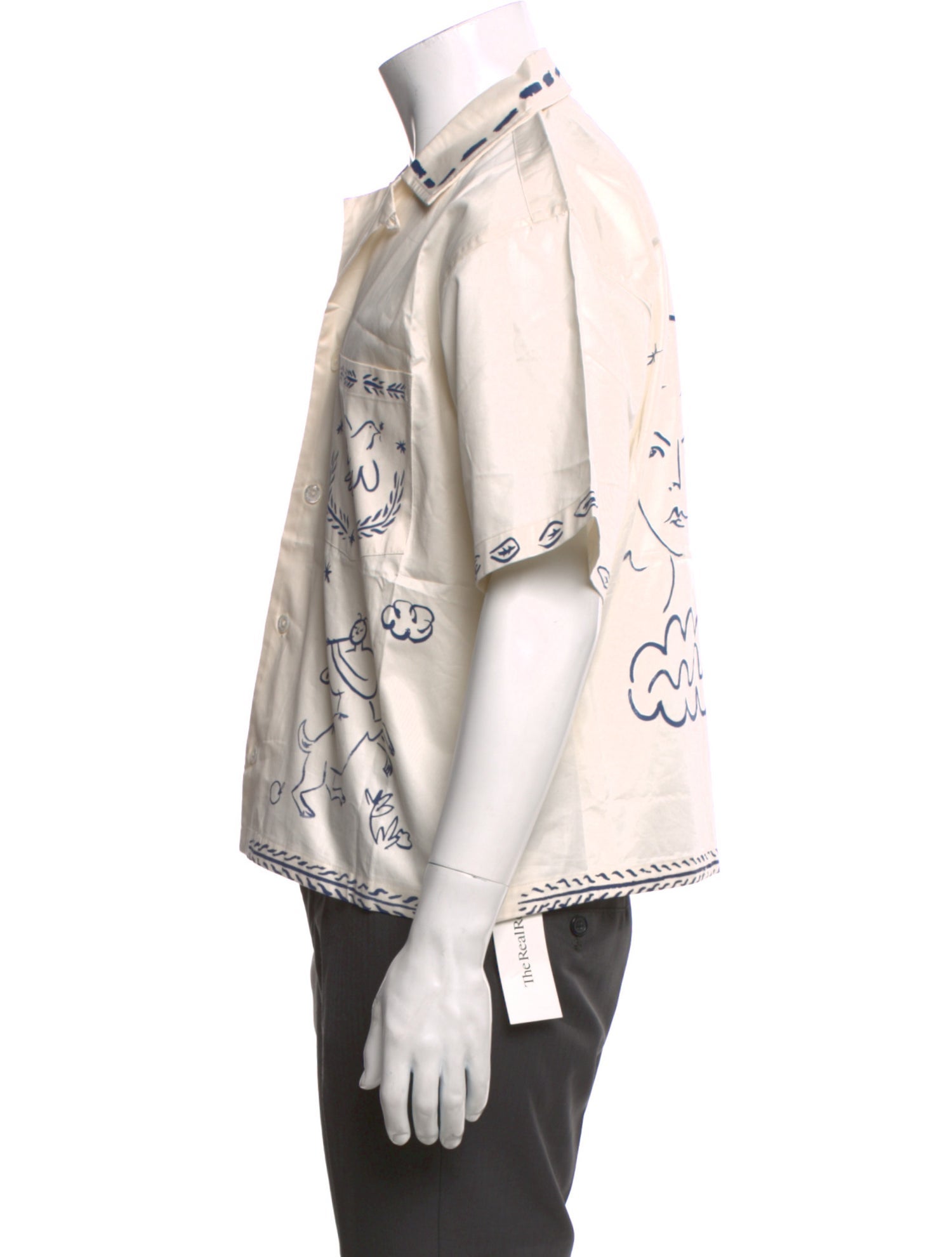 Aimé Leon Dore Printed Short Sleeve Shirt w/ Tags