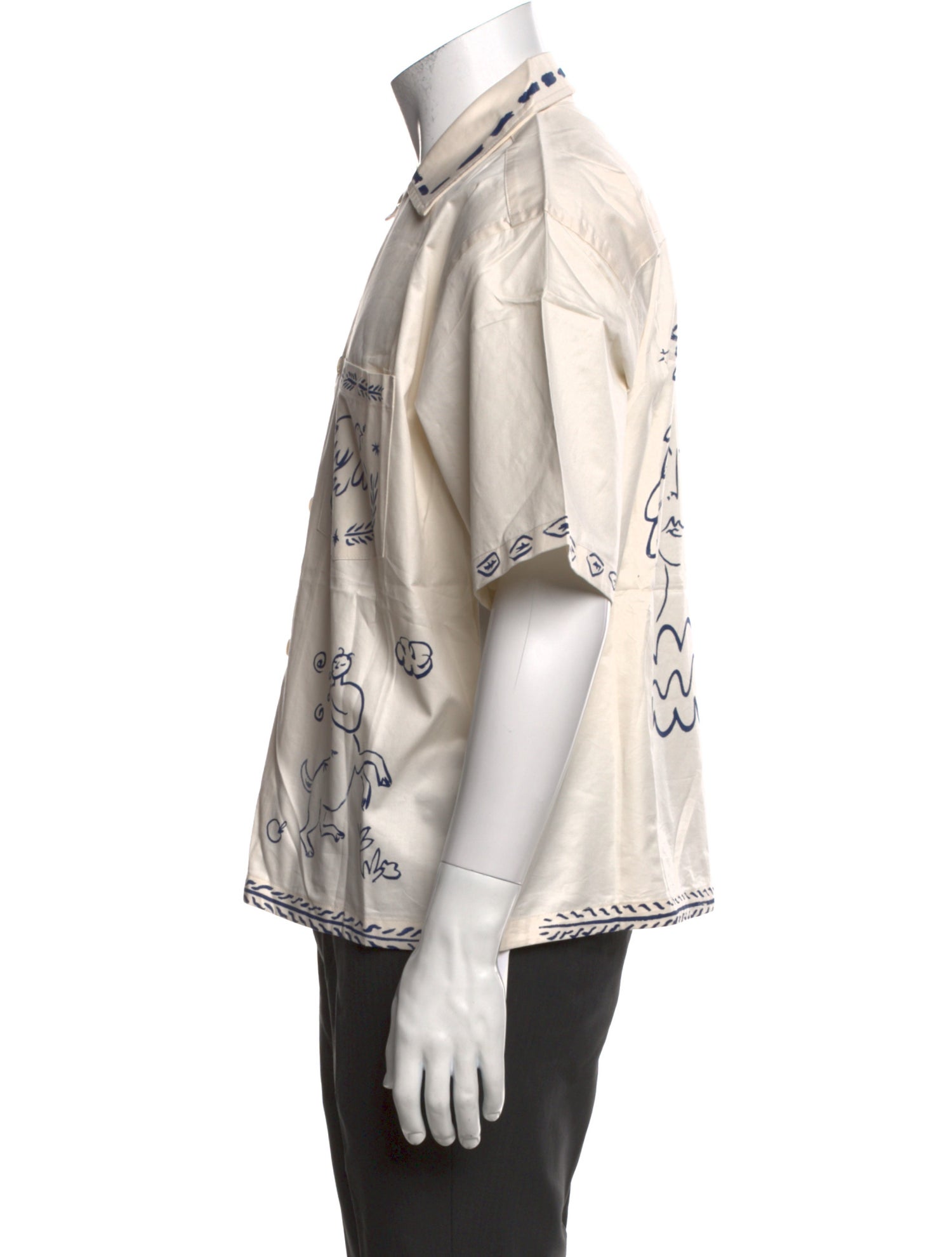 Aimé Leon Dore Graphic Print Short Sleeve Shirt w/ Tags