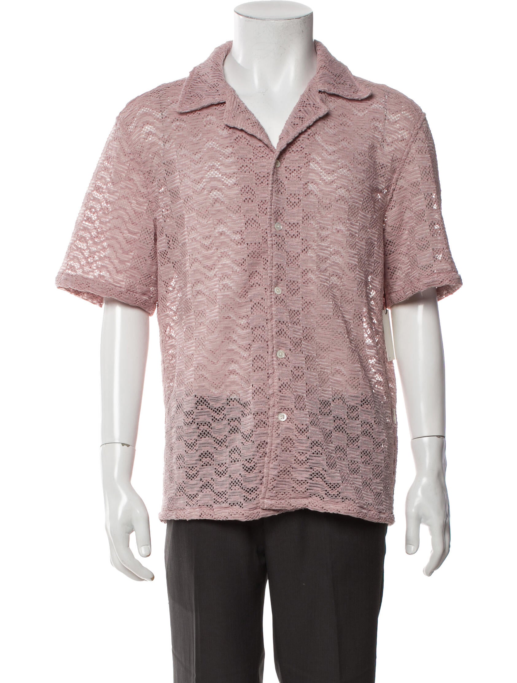 Aimé Leon Dore Floral Print Short Sleeve Shirt w/ Tags