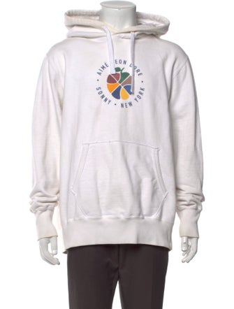Aimé Leon Dore Graphic Print Crew Neck Hoodie