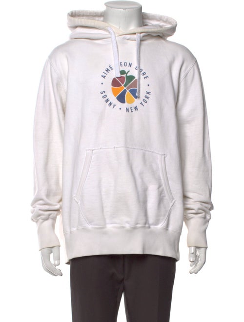 Aimé Leon Dore Graphic Print Crew Neck Hoodie