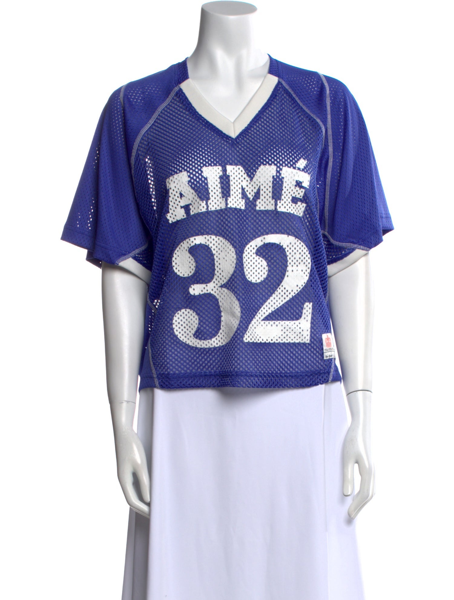 Aimé Leon Dore Graphic Print V-Neck T-Shirt