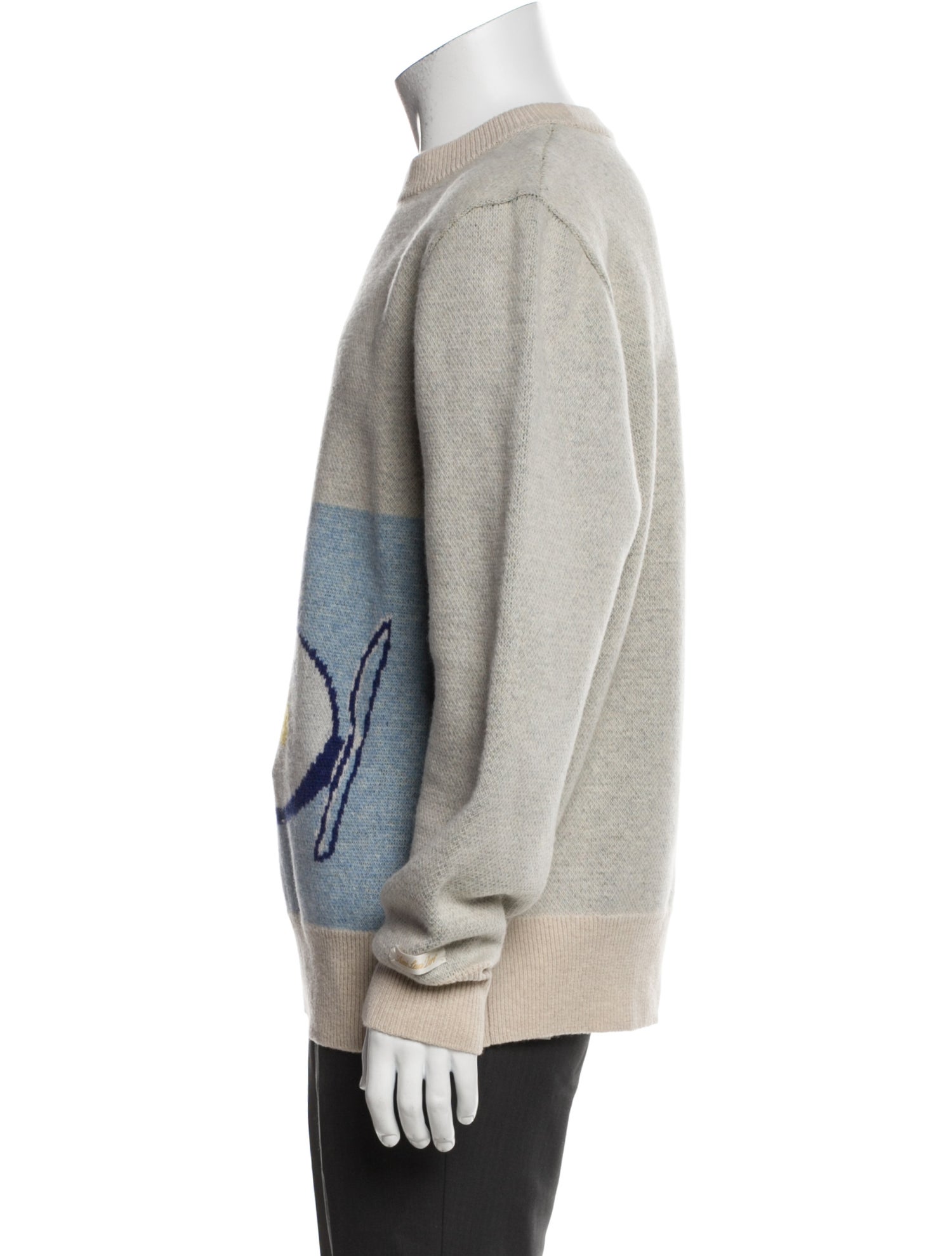 Aimé Leon Dore Lambswool Graphic Print Pullover