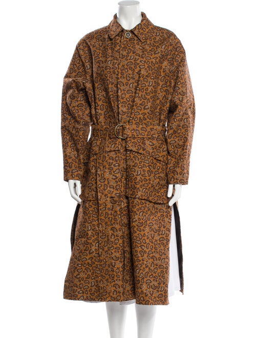 Aimé Leon Dore Paisley Print Coat