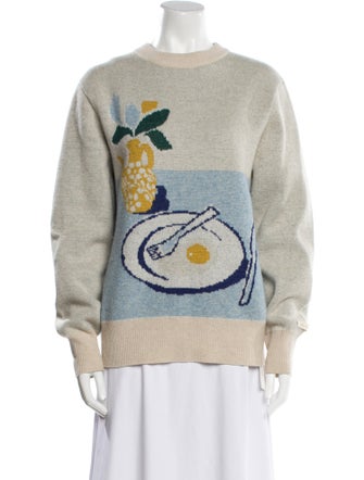 Aimé Leon Dore Lambswool Graphic Print Sweater
