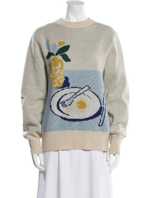 Aimé Leon Dore Lambswool Graphic Print Sweater