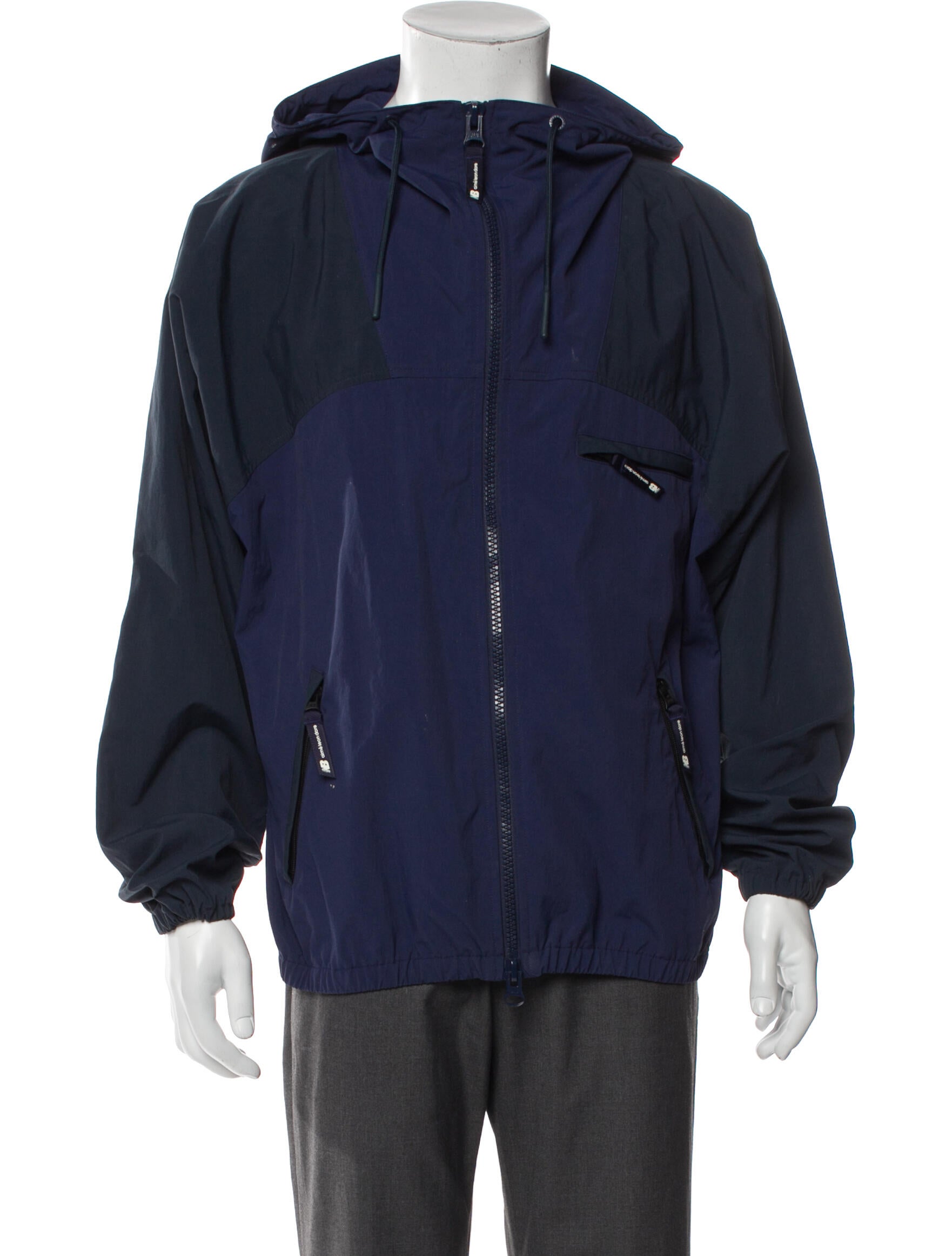 Aimé Leon Dore Colorblock Pattern Windbreaker