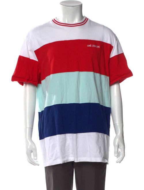 Aimé Leon Dore Striped Crew Neck T-Shirt
