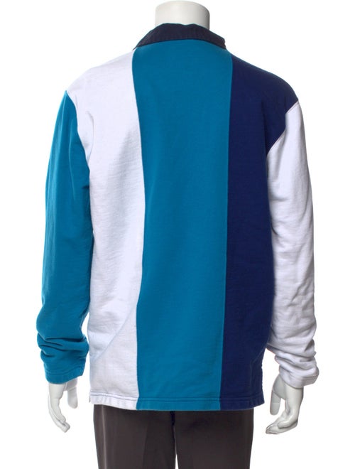 Aimé Leon Dore Striped Collar Polo Shirt