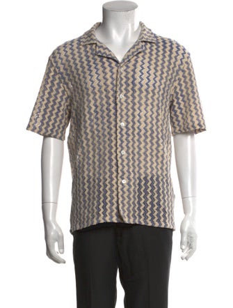Aimé Leon Dore Striped Short Sleeve Shirt