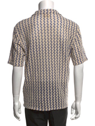 Aimé Leon Dore Striped Short Sleeve Shirt