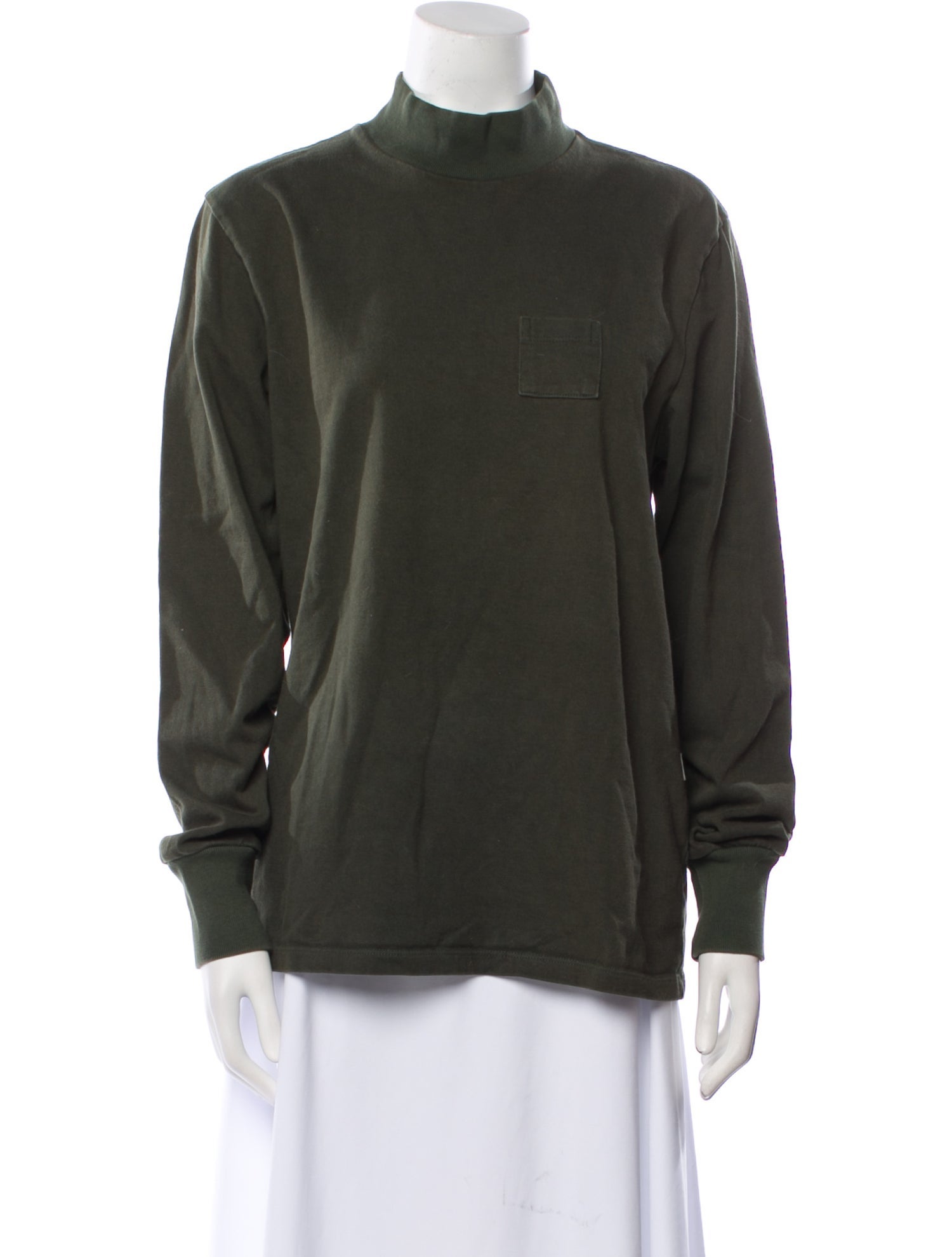 Aimé Leon Dore Mock Neck Long Sleeve Sweatshirt