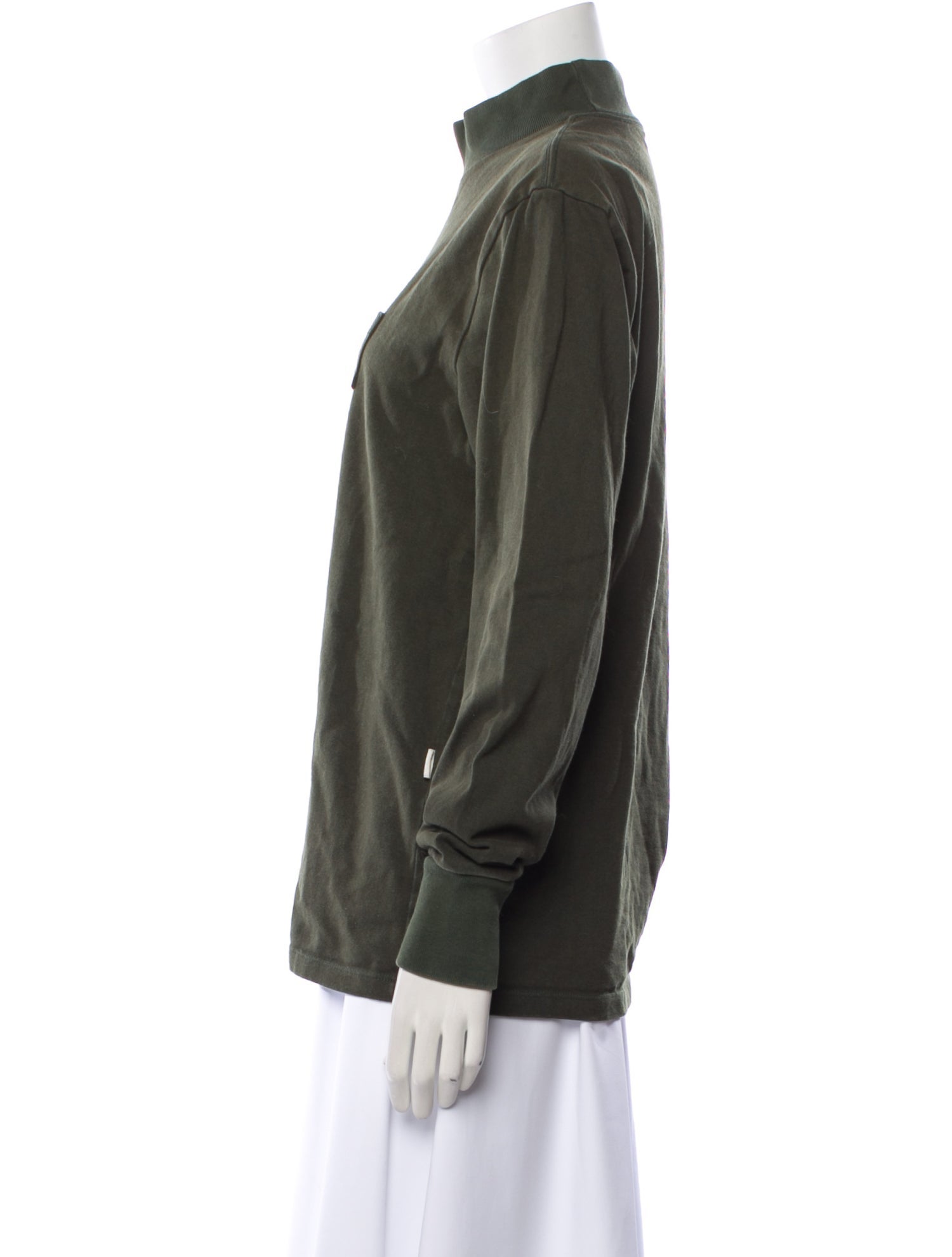 Aimé Leon Dore Mock Neck Long Sleeve Sweatshirt