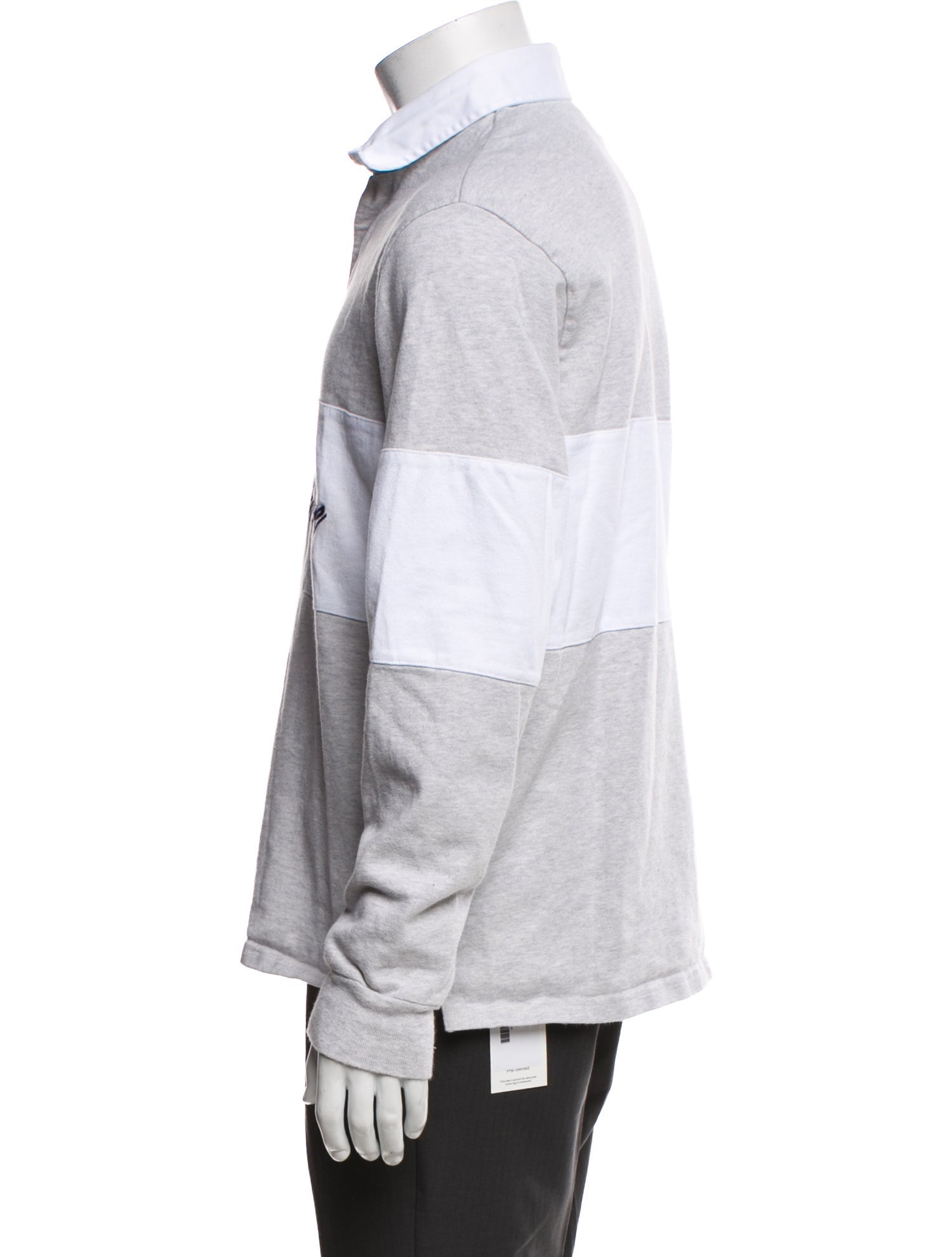 Aimé Leon Dore Colorblock Pattern Long Sleeve Shirt