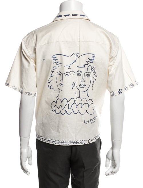 Aimé Leon Dore Graphic Print Short Sleeve Shirt