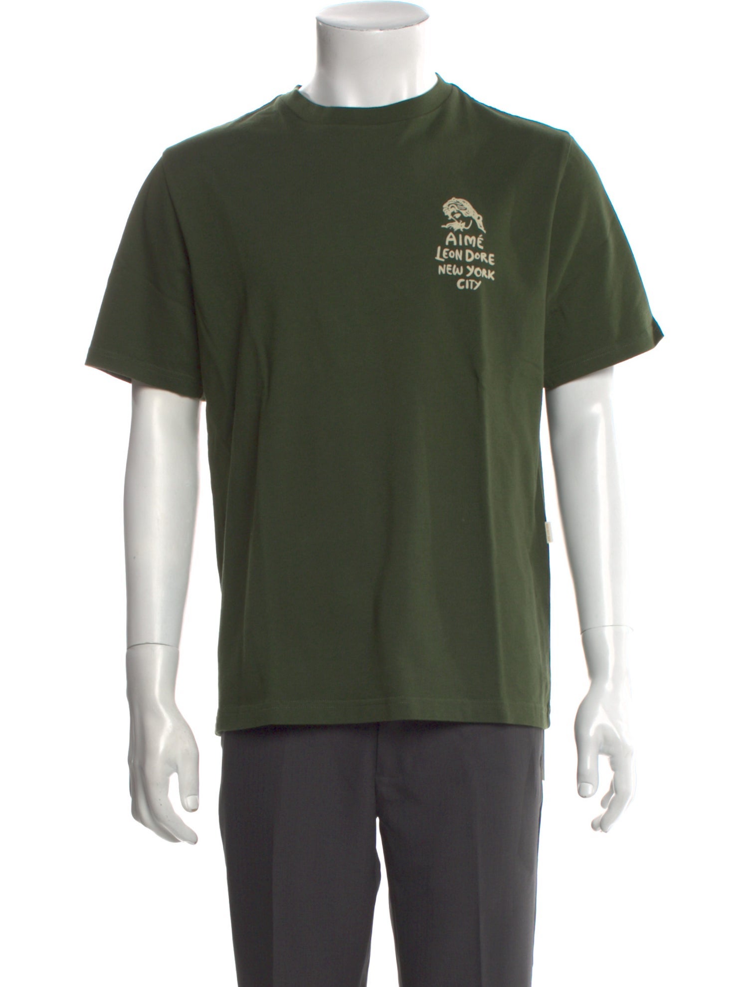 Aimé Leon Dore Graphic Print Crew Neck T-Shirt