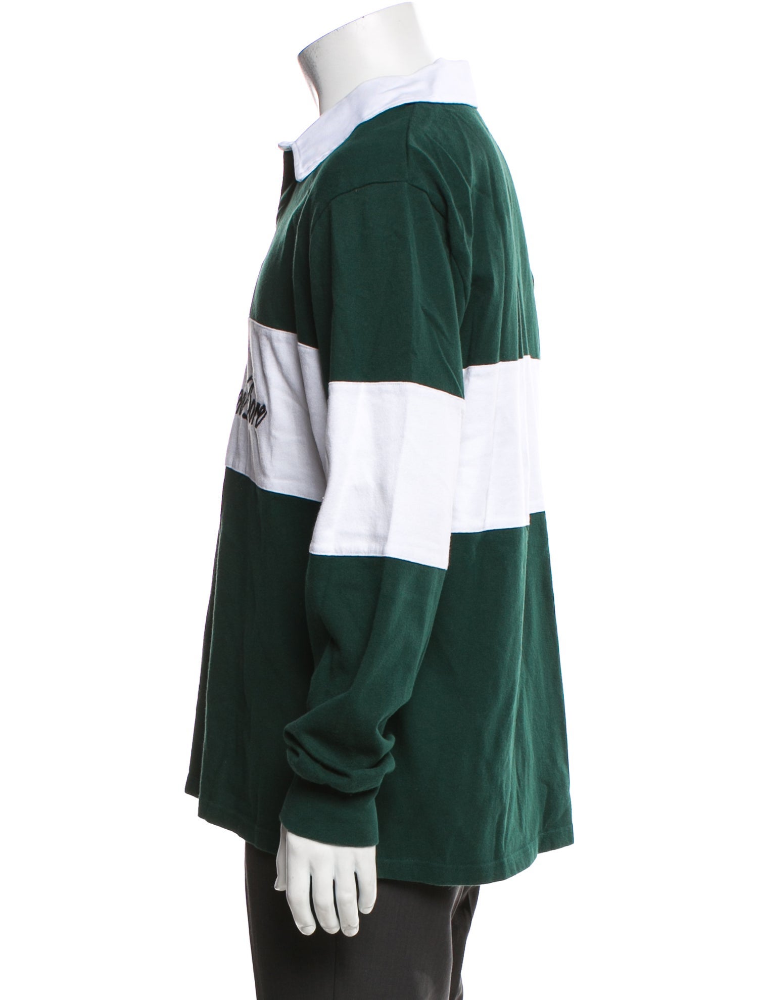 Aimé Leon Dore Graphic Print Collar Polo Shirt