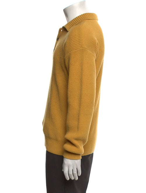 Aimé Leon Dore Collar Long Sleeve Polo Sweater