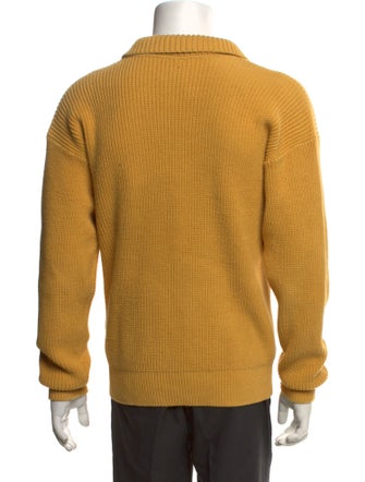 Aimé Leon Dore Collar Long Sleeve Polo Sweater