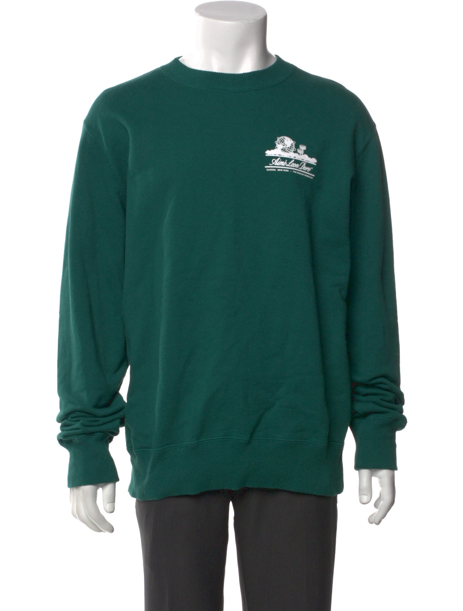 Aimé Leon Dore Graphic Print Crew Neck Sweatshirt