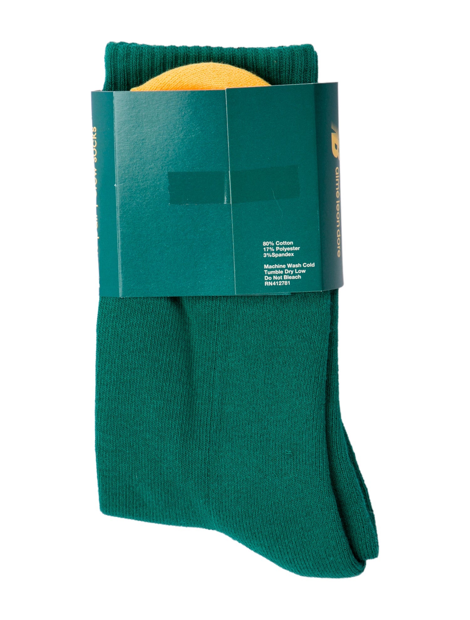 Aimé Leon Dore Crew Socks w/ Tags