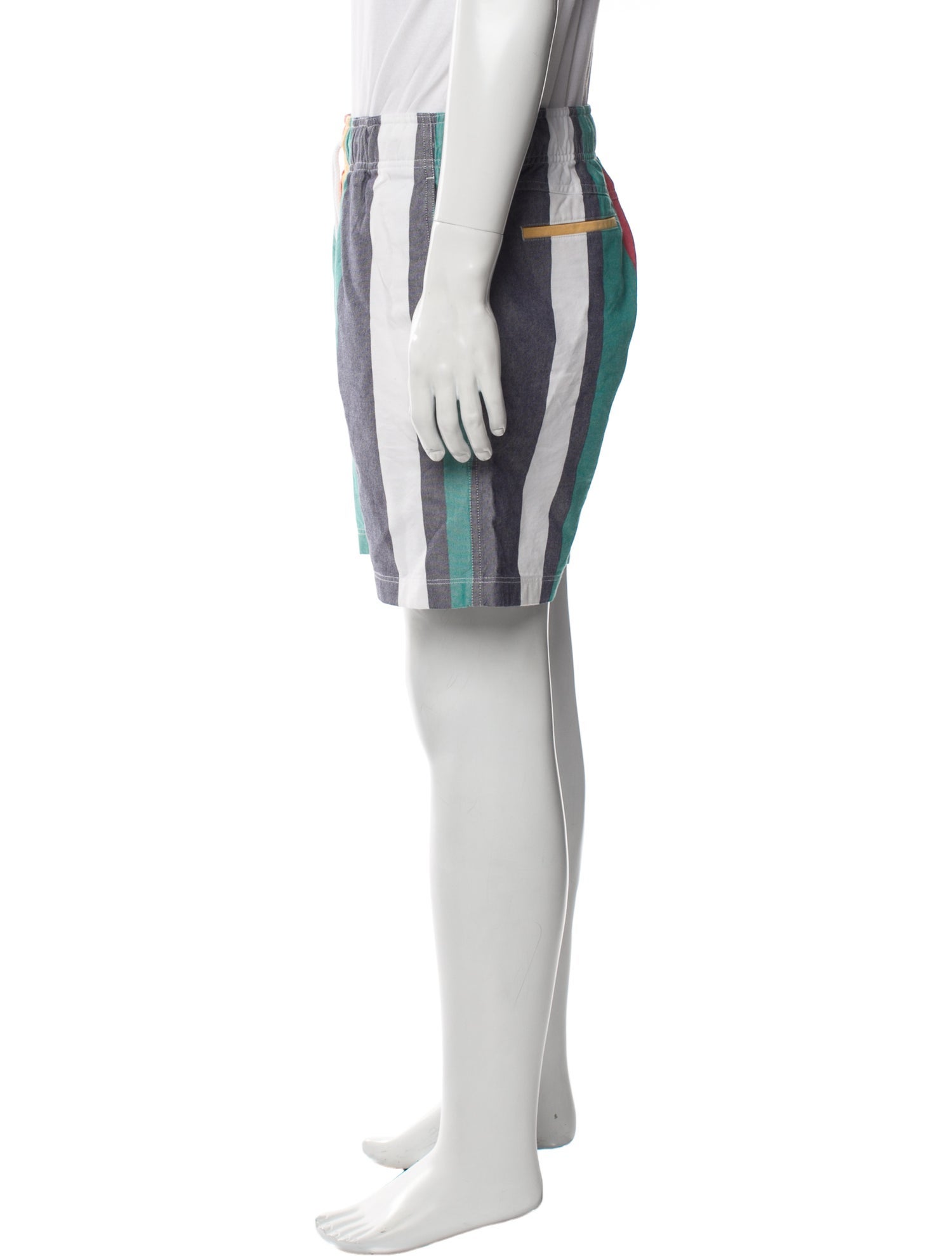 Aimé Leon Dore Colorblock Pattern Jogger Shorts