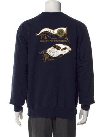 Aimé Leon Dore Graphic Print Crew Neck Sweatshirt