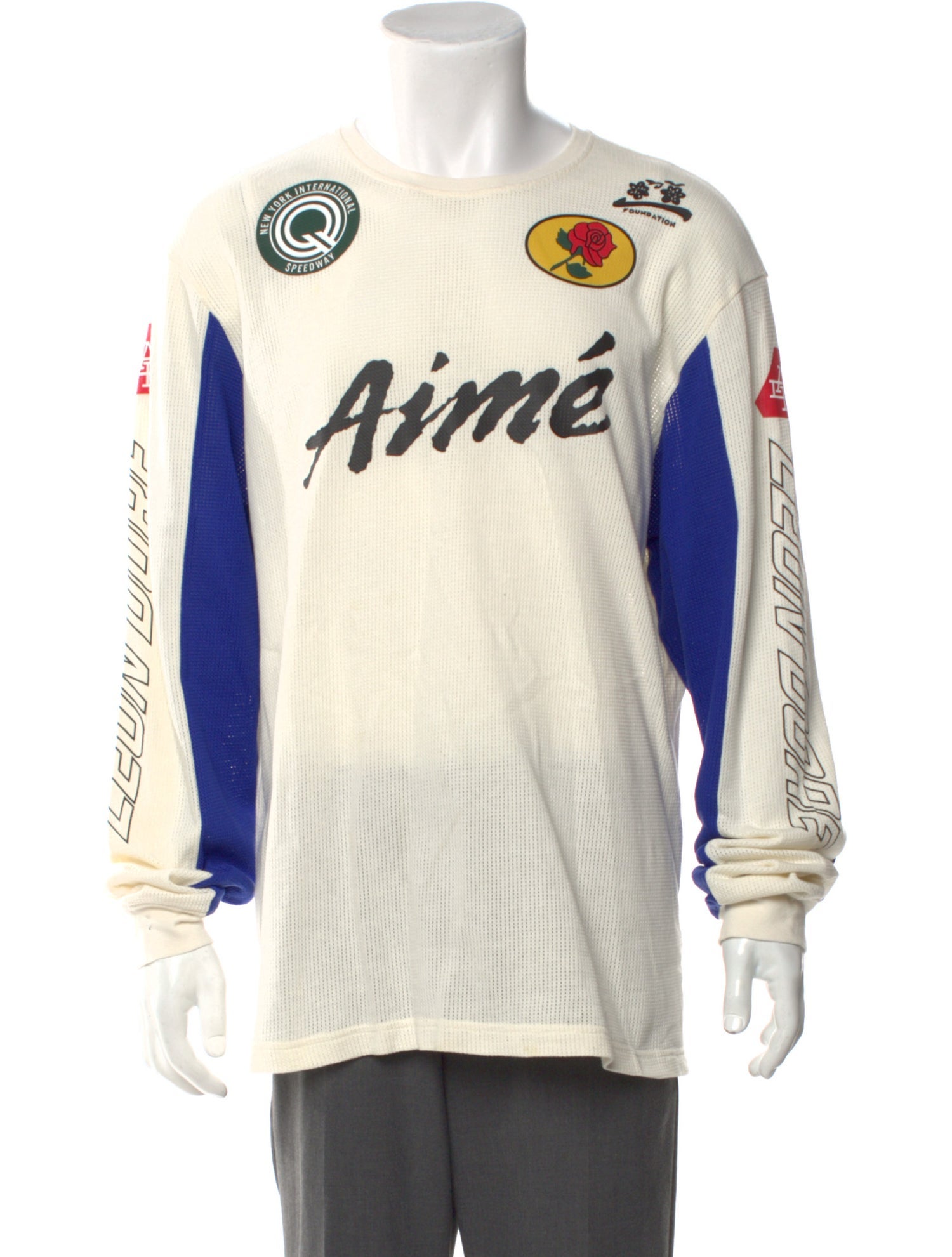 Aimé Leon Dore Graphic Print Crew Neck Sweatshirt