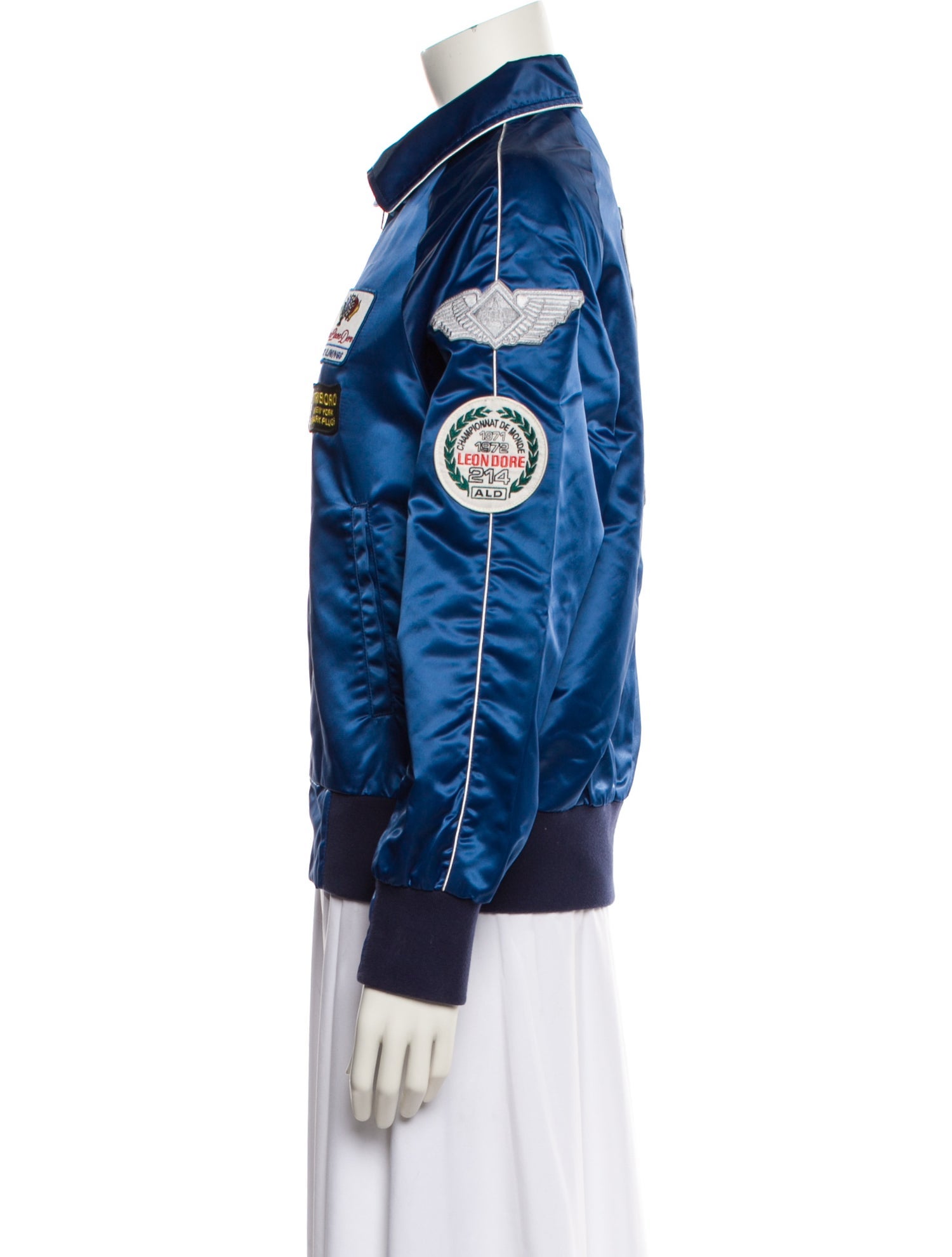 Aimé Leon Dore Nylon Graphic Print Bomber Jacket