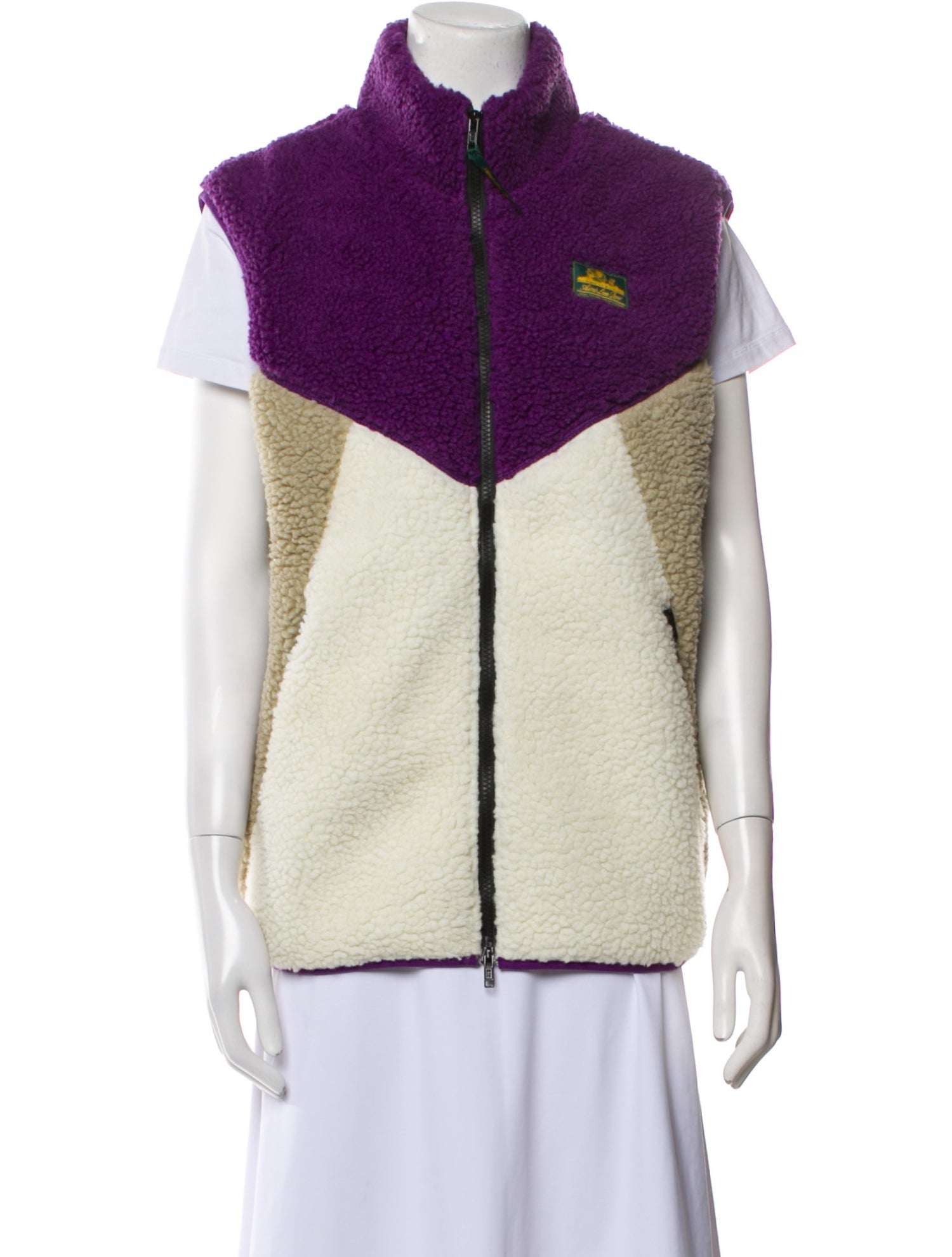 Aimé Leon Dore Colorblock Pattern Vest