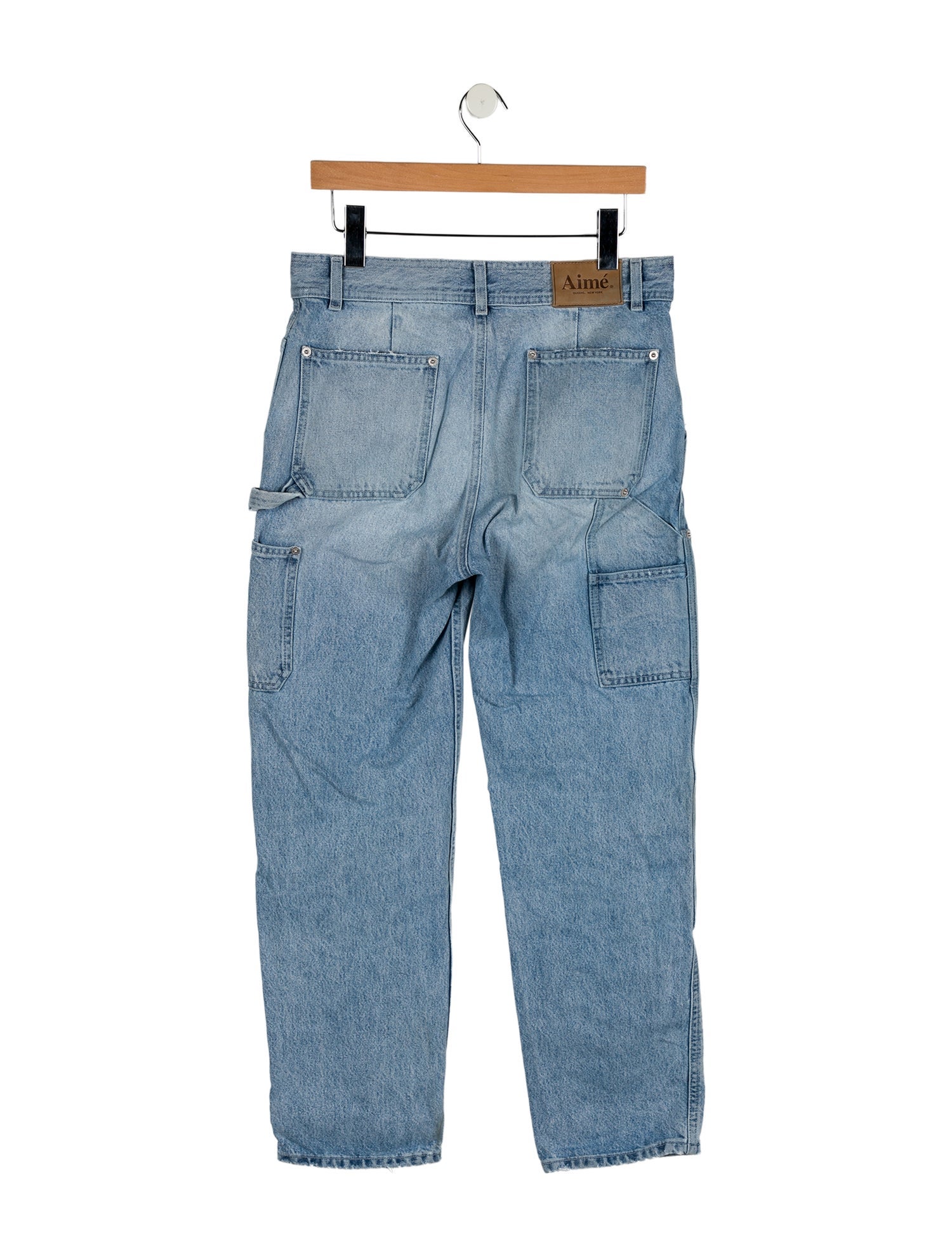 Aimé Leon Dore High-Rise Straight Leg Jeans