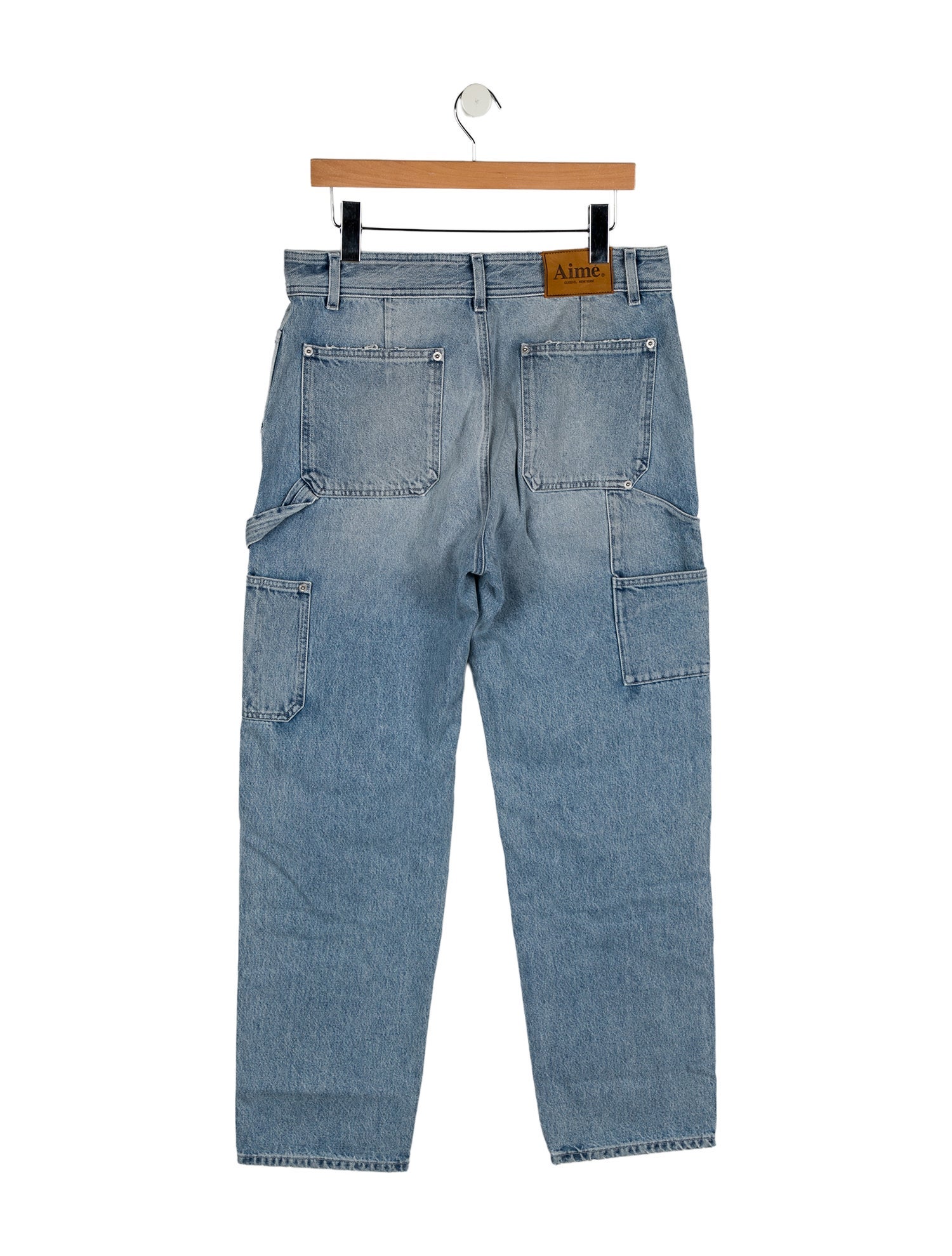 Aimé Leon Dore High-Rise Wide Leg Jeans